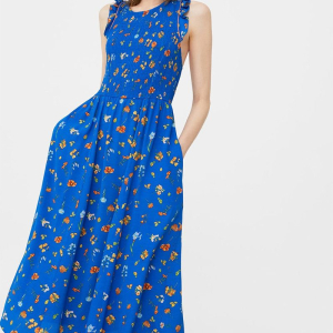 Green Flower Dress